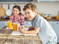 Kids Eating Two Breakfasts Less Likely to be Overweight Than Those Eating None