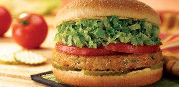 Denny's, Burger King, White Castle and others all offer veggie burgers on their menu.