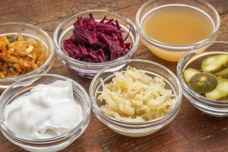 Eating fermented foods is good for your gut.