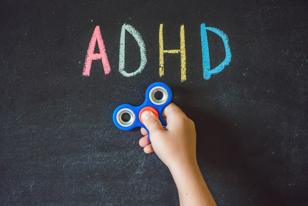 KIds suffering from ADHD have to move around to learn.