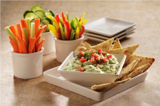 Low fat dips, fruit trays and alternatives make for healthy Super Bowl platters.