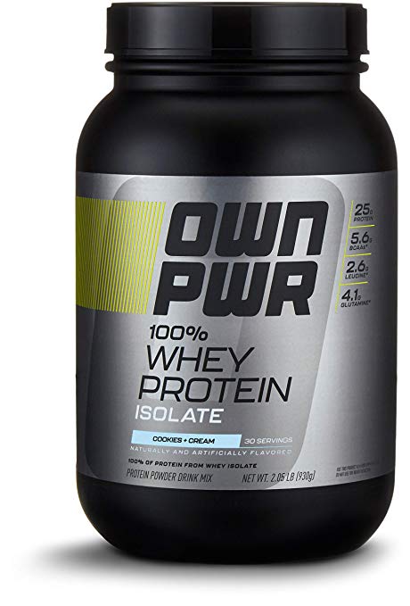 Amazon Prime Deals: OWN PWR 100% Whey Protein Isolate Powder