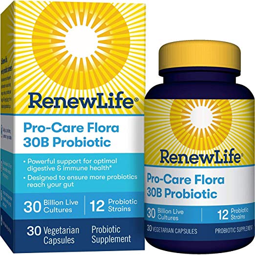 Amazon Prime Deals: Renew Life Pro-Care Flora 30b Probiotic Vegetarian Capsules